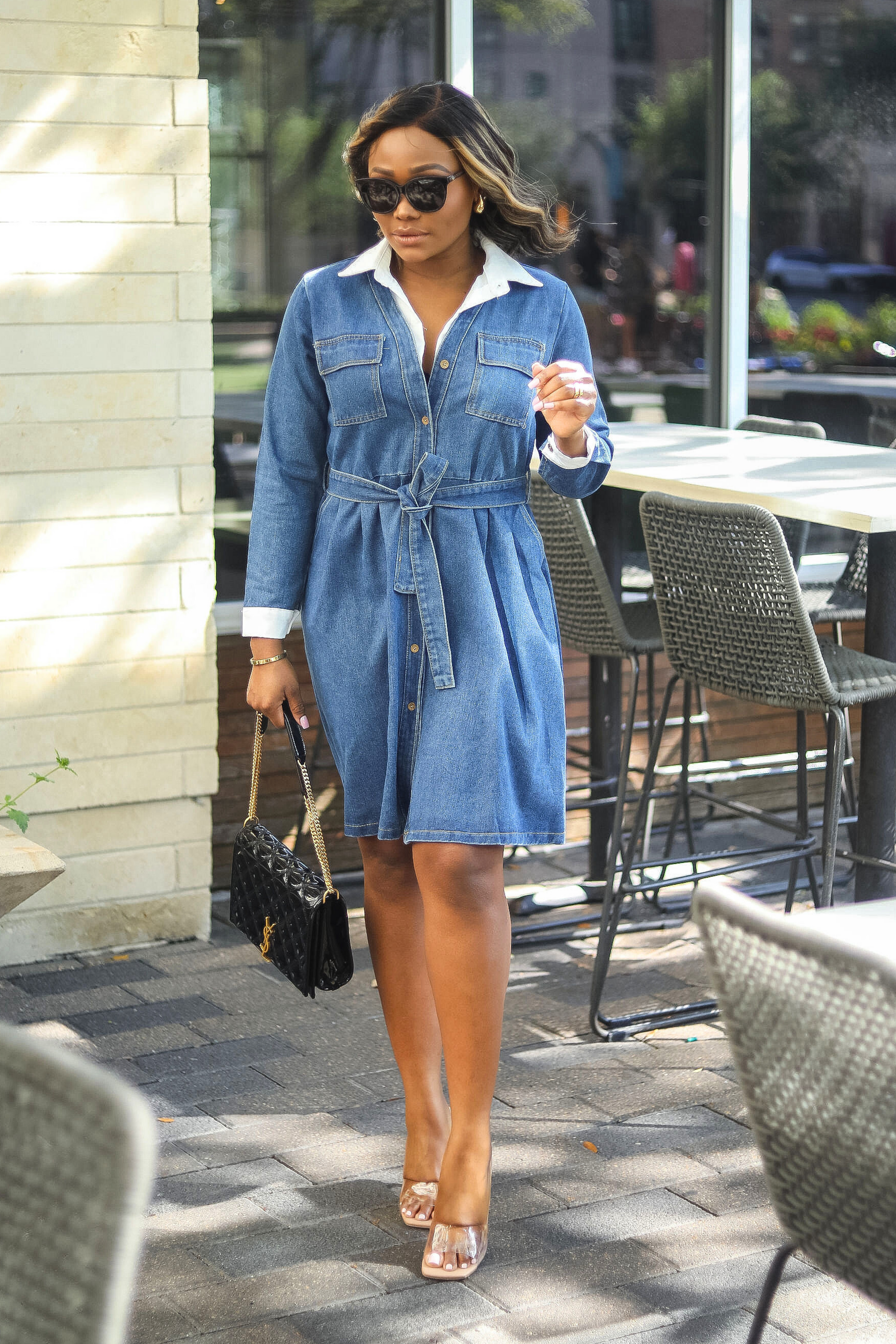 Sasha Denim Dress